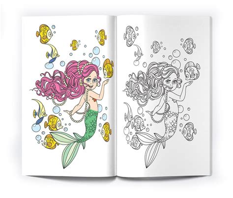 Mermaid Colouring Book (Giant Book Series): Jumbo Sized Colouring Books ...