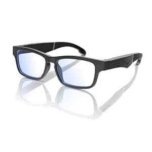 TnoxHD Smart Glasses, Bluetooth Glasses with Speakers, One-Click ...