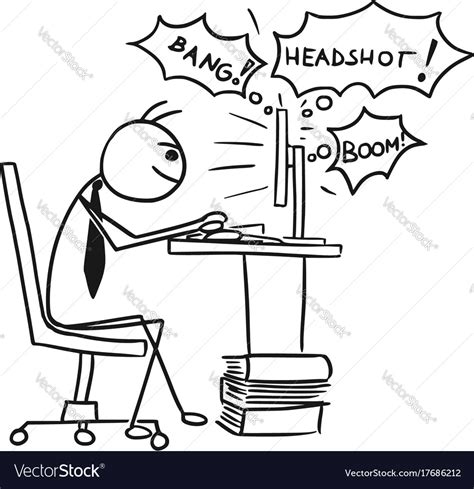 Play Computer Cartoon 的图像结果