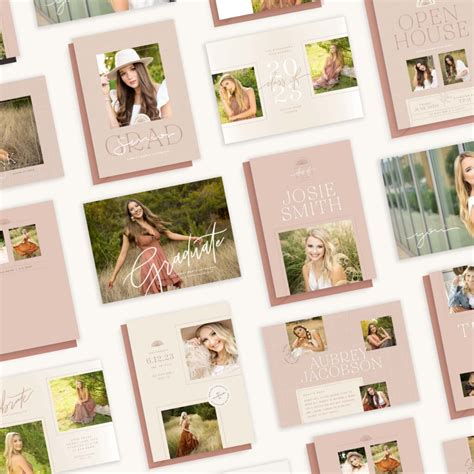 3 Ways to Upgrade your Senior Grad Cards! | Jennifer Lauren Portraits