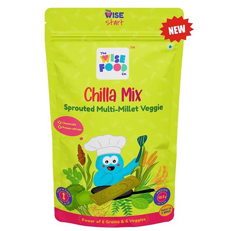 The Wise Food Co - Multi-Millet Veggie Chilla & Dosa Mix | Real ...