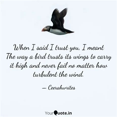 When I said I trust you, ... | Quotes & Writings by Baseerah Edrees ...