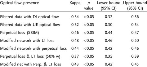 Kappa Inter-Rater Reliability 的图像结果