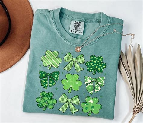 Comfort Colors® Shamrock Shirt, St Patricks Day Shirt, St Paddys Day ...