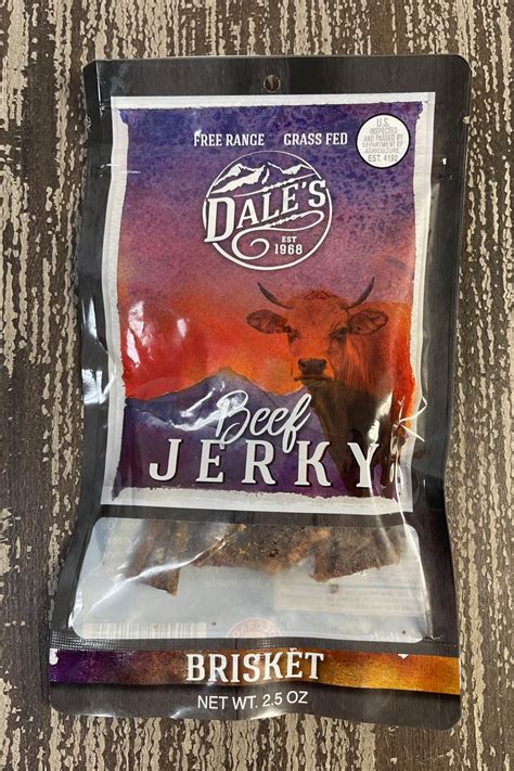 Free Range Grass Fed Brisket Beef Jerky - Mountain America Jerky