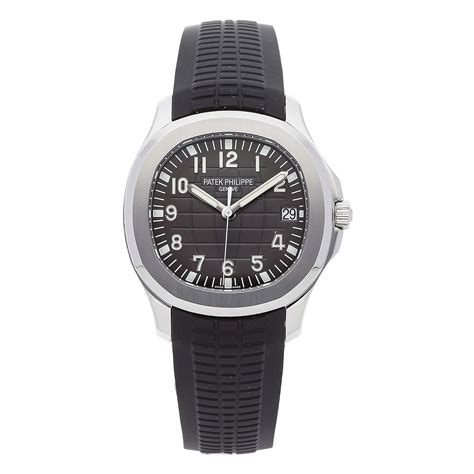 Patek Philippe Aquanaut Automatic Black Dial Stainless Steel Men’s ...