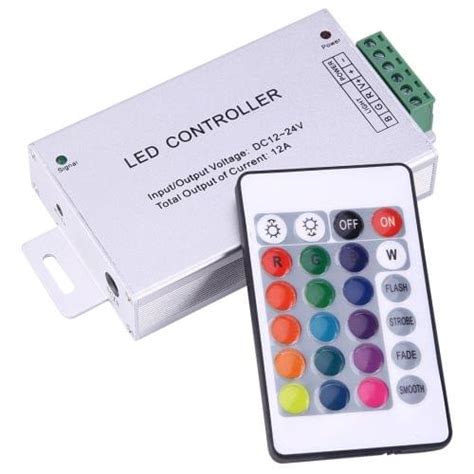 Three Channels IR LED Aluminum Casing Remote Controller with IR Remote ...