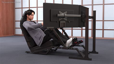 Image result for Man Driving a Racing Simulator