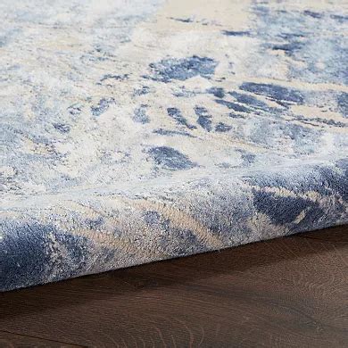 Nourison Sleek Textures Mirror Rug