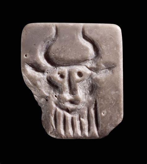 Stamp seal. Place of origin: Near Eastern, Mesopotamian, Sumerian ...