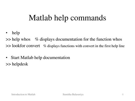 Image result for MATLAB Help Function