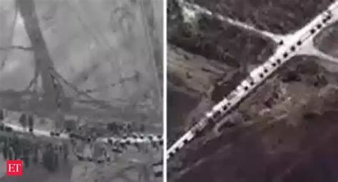 Russia-Ukraine conflict: Satellite images show 65 km long Russian ...