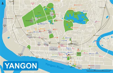 Map Of Yangon Region | Yangon Map – VIZAL