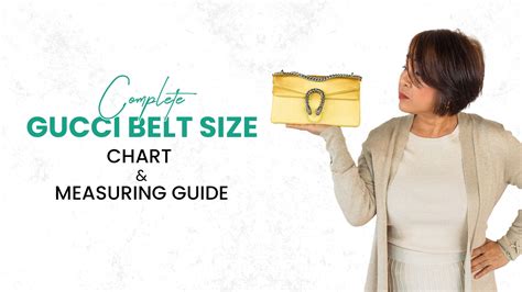 Gucci Belt Size Guide for Women and Men: Find Your Ideal Fit