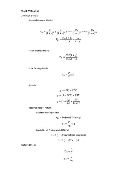 Value OS Stock Example Calculation 的图像结果