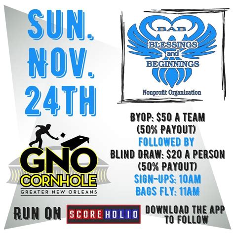 Cornhole Tournament and Family Fun Day, Westwego Farmers Market, 24 ...