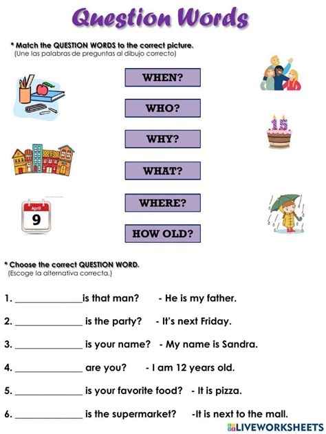 Question Worksheets 的图像结果