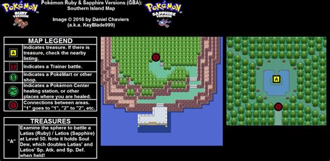 Pokemon Ruby And Sapphire Map