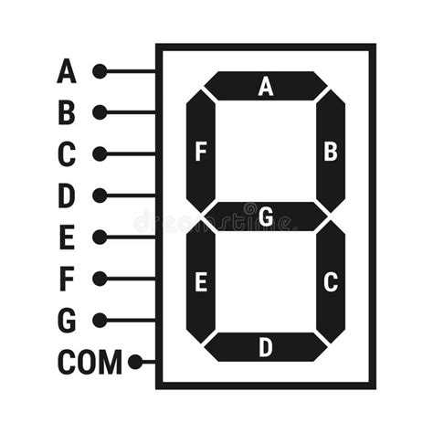 Image result for Seven Segment Display Connection