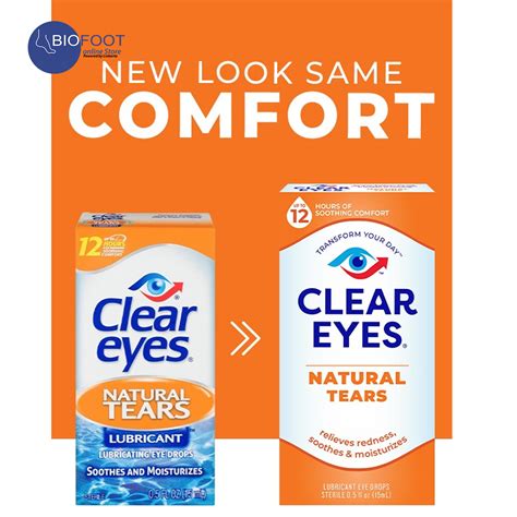 Clear Eyes Natural Tears Eye Drops at Georgia Challis blog
