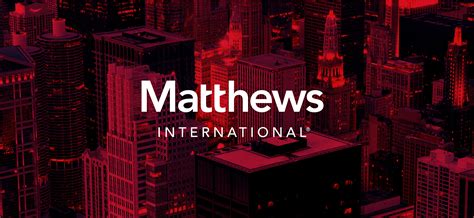 Matthews International Rebranding on Behance