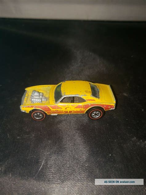 Vintage 1969 Flying Colors Hot Wheels Redline Heavy Chevy Yellow Hong Kong | #2080108
