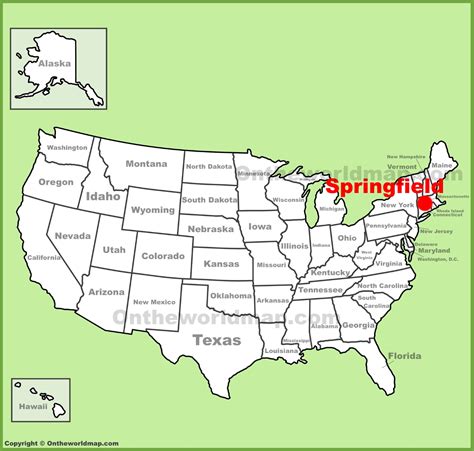 Image result for Springfield MA Map
