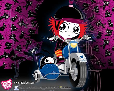 Image result for Ruby Gloom Background