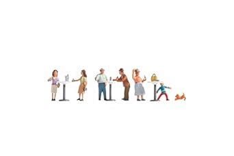 Noch 15833 At The Coffee Shop H0 Scale Figures : Amazon.in: Toys & Games