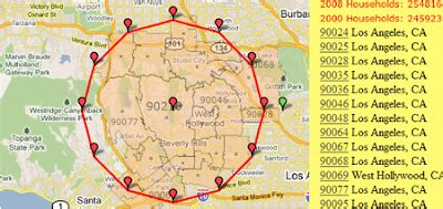 Image result for Google Zip Code Map