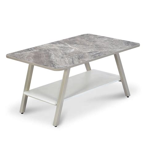 Buy Nilkamal Granito Rectangular Center Table (Visconti Ivory) Online ...