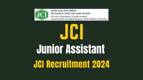 JCI Junior Assistant Recruitment 2024 Notification Released, Check ...