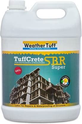 WEATHERTUFF TUFF CRETE – SBR Latex Based Waterproofing and Repair ...