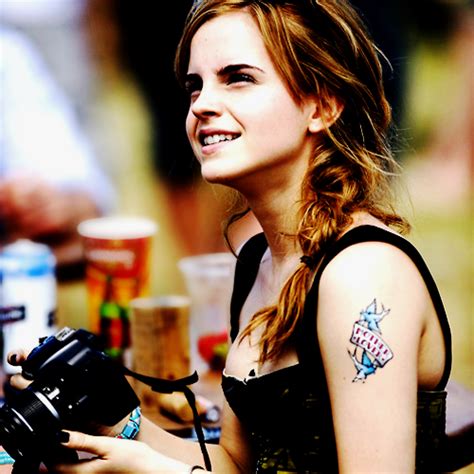 Onfolip: Emma Watson Tattoo Images 2012