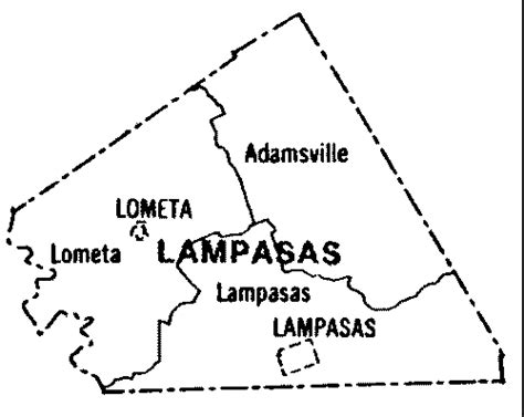 Lampasas County, Texas 1860-1870-1880 - S-K Publications