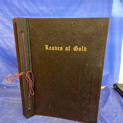 Leaves of Gold Book, by Clyde Francis Lytle, 1948 Hardcover 1R1S_235 - Etsy