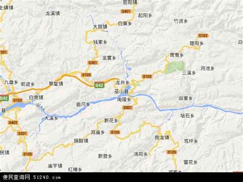 巫山县地图 - 巫山县卫星地图 - 巫山县高清航拍地图