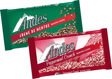 Amazon.com : ANDES Creme De Menthe Baking Chips, Mint, 10 Oz (12 Count ...
