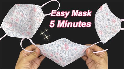 Image result for 5 Minute Face Mask Tutorial