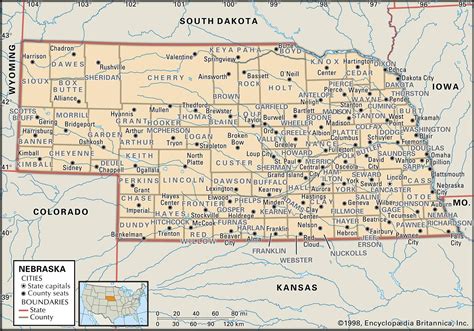 Image result for Nebraska State Map