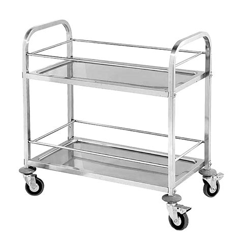 Buy AUNEVN Movable Hand Trucks Household Serving Cart Large Rolling ...
