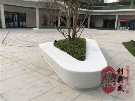 055玻璃钢树池花池坐凳 - 深圳市创鼎盛玻璃钢装饰工程有限公司