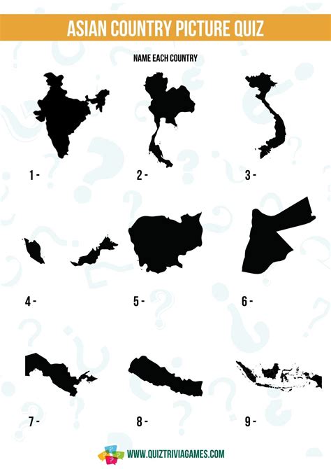 6 Free Printable Country Picture Quiz Rounds - Quiz Trivia Games | Geography quiz, Geography ...