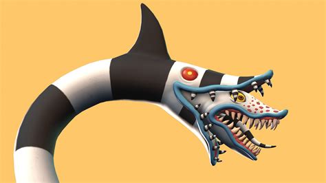 Beetlejuice Sandworm | Beetlejuice sandworm, Beetlejuice, Disney canvas art