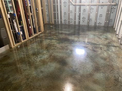 Residential Stained Concrete Floors – Flooring Ideas