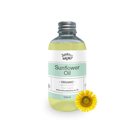 Organic Sunflower Oil — Naturally Balmy