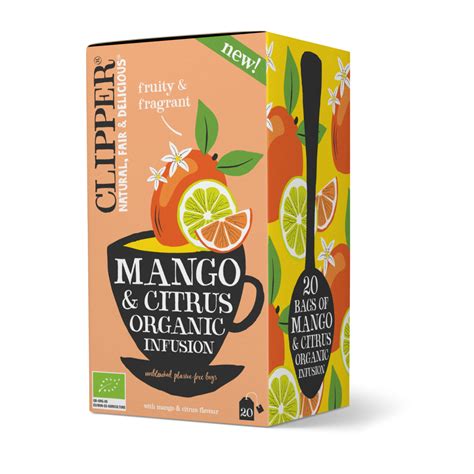 Clipper Organic Mango & Citrus Infusion - Clipper Teas NL
