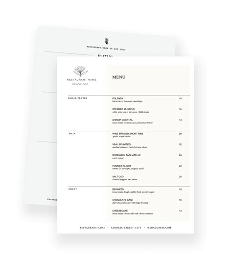 Menu Examples 的图像结果