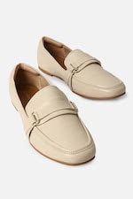 Buy Women Cream Slip-On Online - 39720902 | Van Heusen