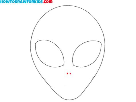 Image result for Alien Head Drawing Easy